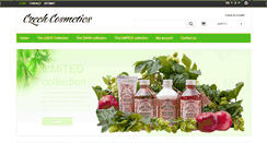 Desktop Screenshot of czech-cosmetics.com
